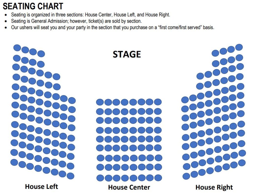 Freedom Hall Seating Chart Johnson City Community Theatre